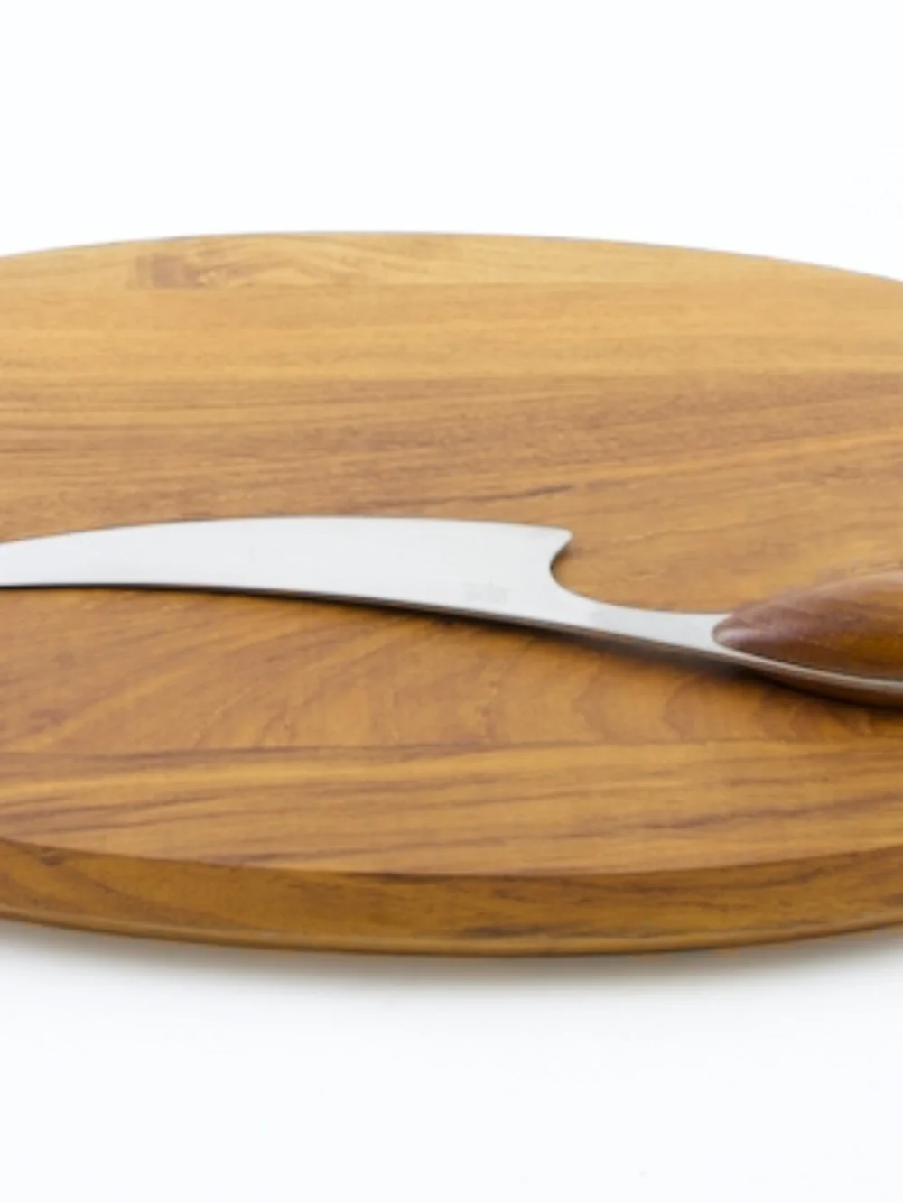 Vintage Dansk Int'l Designs Denmark Vivianna Torun Cheese Cutting Board & Knife